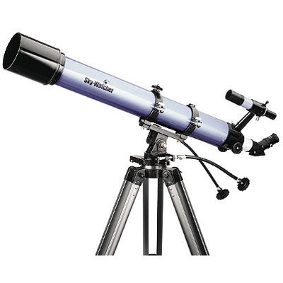 The Sky-watcher EVOSTAR series are two-element, air-spaced, multi-coated objective achromatic refrac
