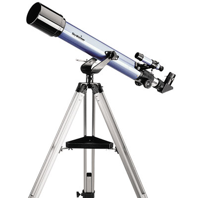The highly affordable Sky-Watcher MERCURY series of refractor telescope allow you to take your first