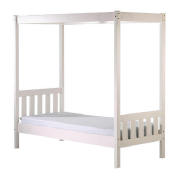 Skye 3ft 4 Poster Bedstead- White Wash