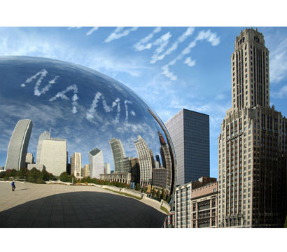 Unbranded Skyscapes Personalised Calendar