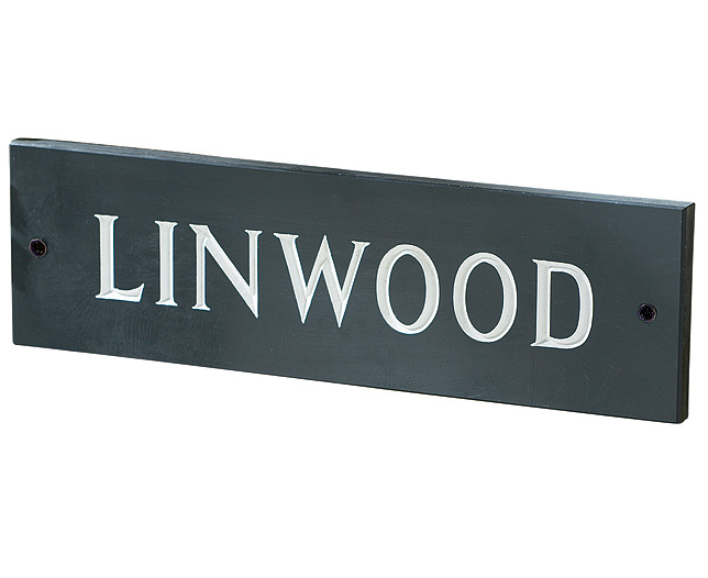 Unbranded Slate Signs up to 10 Letters/Spaces