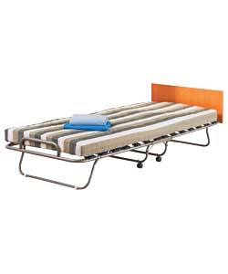 Unbranded Slatted Deluxe Folding Single Guest Bed