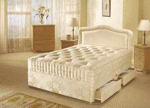 Sleepeezee- Baroness- 6FT Zip & Link Divan Bed