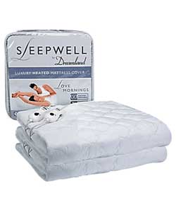 Unbranded Sleepwell by Dreamland Luxury Heated Mattress Cover-Kingsize