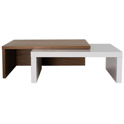 The Slider Coffee Table is a stylish adjusting living room table. Use this table as either a side ta