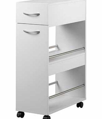 Unbranded Slim Kitchen Trolley with Drawer