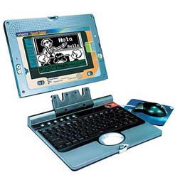 Slim Pad Childrens Laptop is equipped with an organiser money manager word processor music mixer