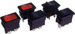 Slim Rocker Switches ( Two clr SPST rckr )