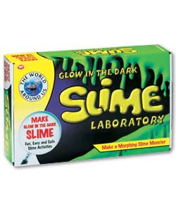 Mix up your own glow-in-the-dark slime and create