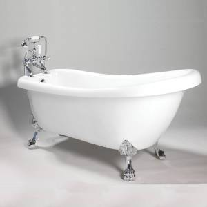 Unbranded Slipper Style Freestanding Roll Top Bath