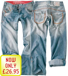 With a washed-out look and loads of handy pockets, our Slouch Jeans make chilling out easier! They