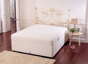 Slumberland- Ivory Seal 1100 Series- 4FT 6" Divan Bed