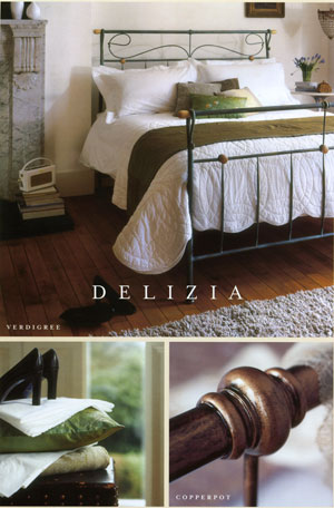 Decadent and distinctive, the Delizia combines orn