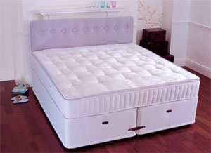 Slumberland- Silver Seal Supreme 2400 Series- 4FT 6" Divan Bed