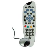 Transmits the remote control signal from a secondary location to a SKY digital satellite receiver.