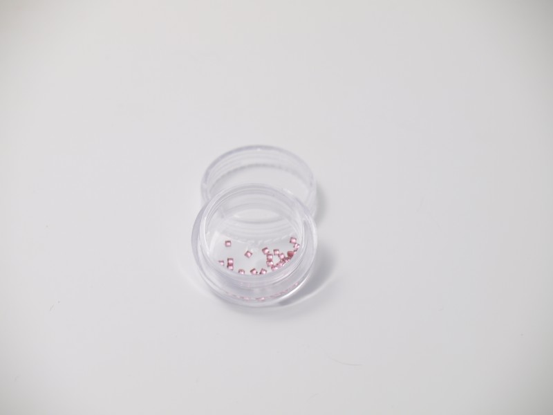 Unbranded Small Crystal Squares Light Pink