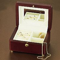 Small Wooden Jewellery Box