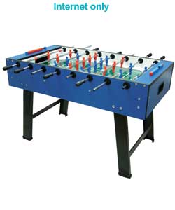 Unbranded Smile Table Football Game - Blue