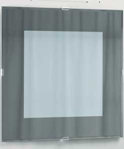 Unbranded Smoky Edge Effect Square Mirror