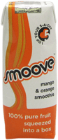 Unbranded Smoove Mango and Orange Smoothie 250ml Box