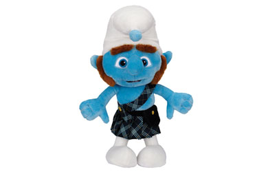 Unbranded Smurfs 30cm Soft Toy - Gutsy