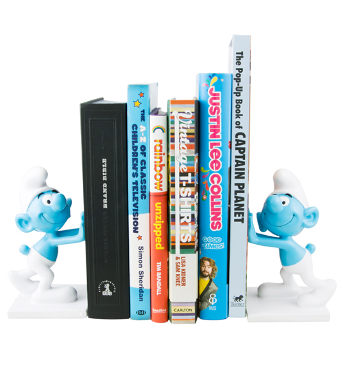 Unbranded Smurfs Book Ends