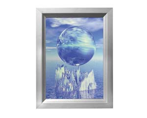 Unbranded Snaplight illuminated poster frame