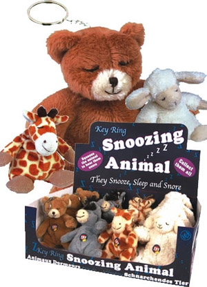 Unbranded Snoozing Animal Keychains