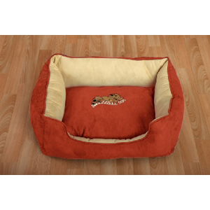 Unbranded Snoozzzeee Dog Sofa Bed - Cherry 23in/51cm