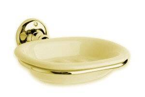Unbranded Soap Dish in Antique Gold Finish