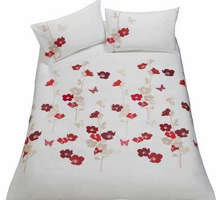 Unbranded Sofia Red Bedding Set - Kingsize