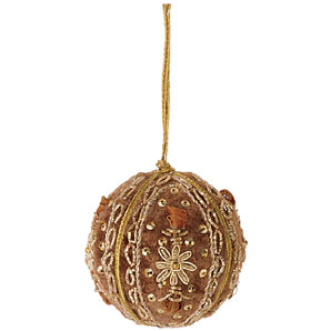 Soft Ball Decorations Beige