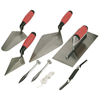 Soft Handled Trowel Set