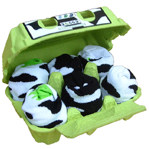 Unbranded Soggs Cow Socks - 6 Pairs of Baby Socks