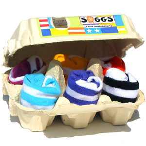 Unbranded Soggs Striped Socks - 6 Pairs of Baby Socks