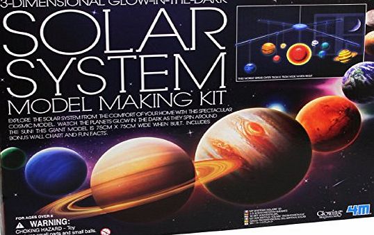 Unbranded Solar System Mobile Making Kit- Great Gizmos
