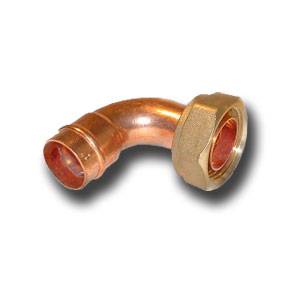Unbranded Solder Ring 15mm x 1/2``  Bent Tap Connector