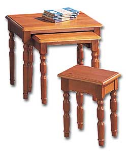 Solid Pine Nest of Tables