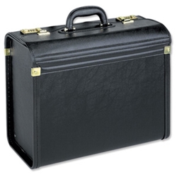 Solo Pilot Case Non-rolling Sturdy Leather-look