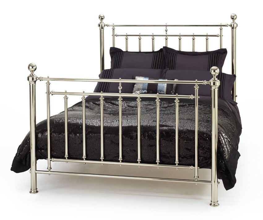 Unbranded Solomon Nickel Super King Size Bedstead