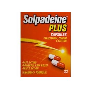 Unbranded Solpadeine Capsules (32 capsules)
