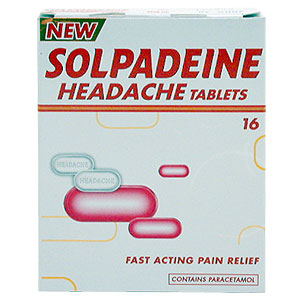Solpadeine Headache Tablets - Size: 16 tablets