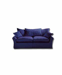 Sommersby Navy Large Sofa
