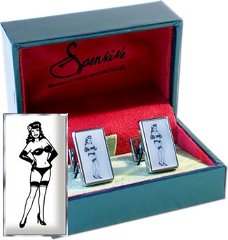Sonica Spencer Cufflinks - Bra Lady