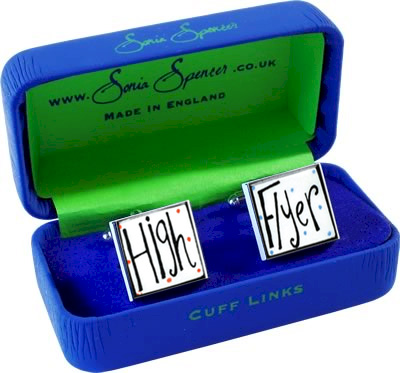 Sonica Spencer Cufflinks - High Flyer