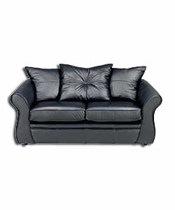 Sophia Black 3 Seater Sofa