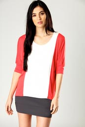 Unbranded Sophia Block Jersey T-Shirt