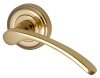 Unbranded Sophia Brass Lever Set Door Handles