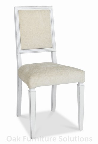 Unbranded Sophia Two Tone Upholstered Dining Chairs - Pair