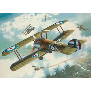 Sopwith F.1 Camel plastic kit from German specialists Revell. The Sopwith Camel was the most success